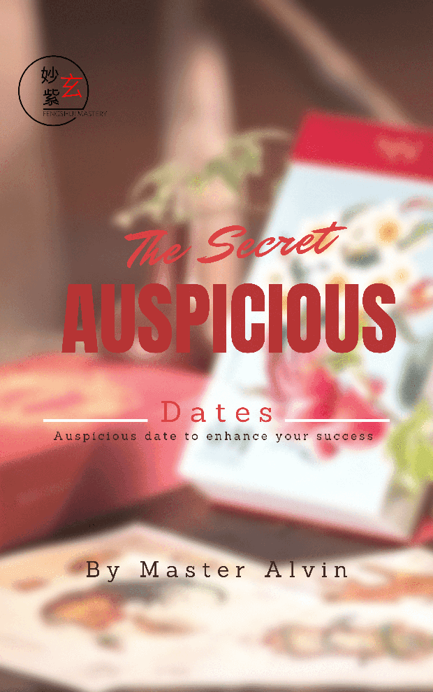 A red traditional Chinese wedding setting for auspicious date selection